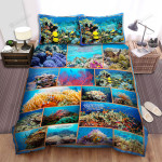 Great Barrier Reef I Am So Scared Of The Sea Bed Sheets Spread Duvet Cover Bedding Sets