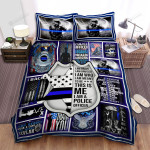 Policeman This Is Me I Am A Police Officer Bed Sheets Spread Duvet Cover Bedding Sets