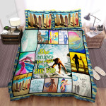 Surfing Girl Happy By The Sea Bed Sheets Spread Duvet Cover Bedding Sets
