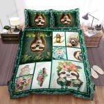 Adorable Sloth Bed Sheets Spread Duvet Cover Bedding Sets