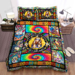 Hippie Girl In A World Full Of Roses Bed Sheets Spread Duvet Cover Bedding Sets