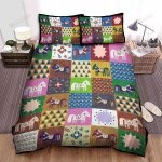 Dalecarlian Horse Bed Sheets Spread Duvet Cover Bedding Sets