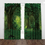 Rain Forest Blackout Thermal Grommet Window Curtain
