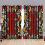 Native American Patterns Blackout Thermal Grommet Window Curtain