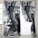 Granite Motif Blackout Thermal Grommet Window Curtain