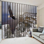 Flying Eagle Blackout Thermal Grommet Window Curtain