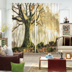 Giant Tree In The Forest Blackout Thermal Grommet Window Curtain