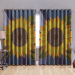 Sun Of Flower Sunflower Printed Window Curtains