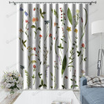 The Collection Of Leave Blackout Thermal Grommet Window Curtain