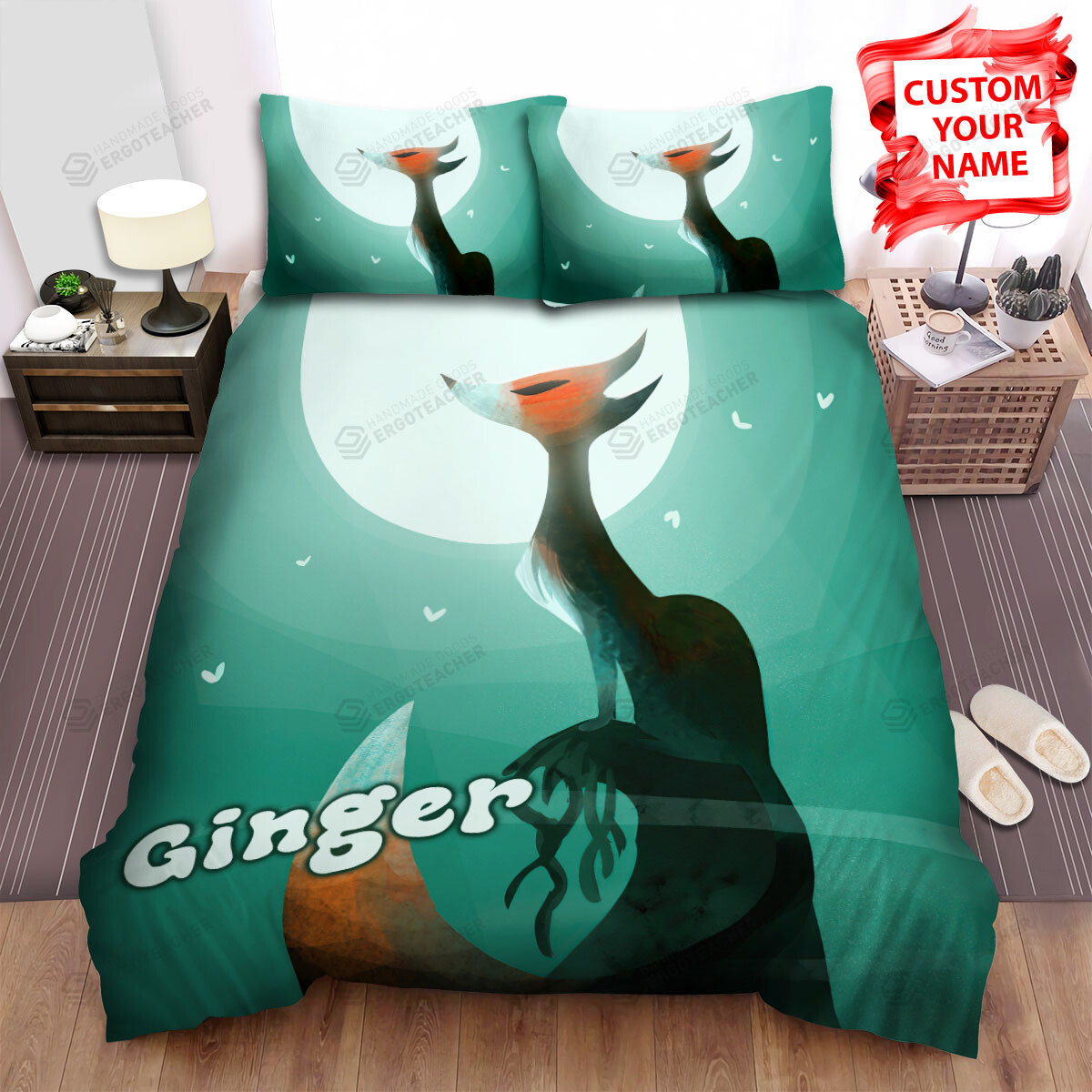 Personalized The Fox Sitting On The Cliff Bed Sheets Spread Duvet Cover Bedding Sets