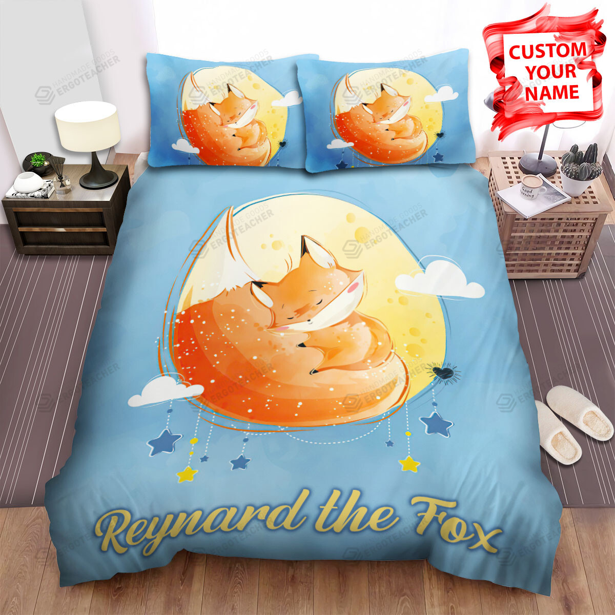 Personalized The Fox Sleeping Well Bed Sheets Spread Duvet Cover Bedding Sets