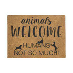 Animals Welcome Humans Not So Much Doormat