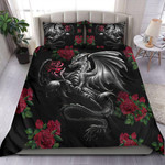 Roses and Dragon Art Quilt Bedding Set MT0602-09