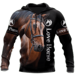 Love Horse 3D All Over Printed Shirts MT0902-22