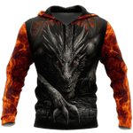 Love Dragon 3D All Over Printed Shirts  MT0502-06