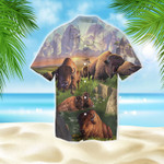 American Bison at Sunrise Unisex Hawaiian Shirt MT0903-02
