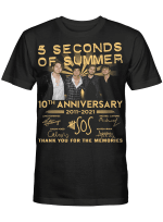 5 Seconds Of Summer 10th Anniversary 2011-2021 AT1504-09