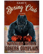 Boxing Club Winners Train