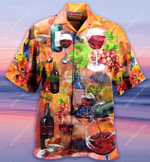 Working From Nine To Wine Unisex Hawaiian Shirt AT1004-01