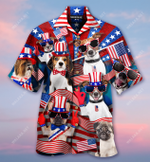 Patriotic Dogs Hawaiian Shirt AT2404-02