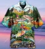 Trout Fishing Hawaiian Shirt AT2604-01
