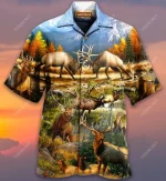 Find Me Where The Wild Things Are Deer Hawaiian Shirt  AT2704-06