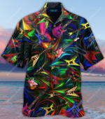 Awesome Electric Guitar  Hawaiian Shirt  AT2704-14