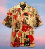Samurai Girl Hawaiian Shirt  AT0805-01