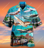 Fly To Hawaii Aircraft Hawaiian Shirt AT1905-03