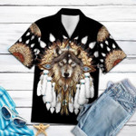 Native Wolf Limited Hawaiian Shirt AT2505-08