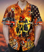 I Was Born To Be A Firefighter Hawaiian Shirt  AT2605-04