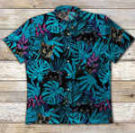 Black Cat Vintage Hawaiian Shirt AT0306-13