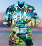 Always Look Up, You Never Know You Might See A UFO Hawaiian Shirt AT0406-01