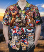 Proud To Be An Americat Unisex Hawaiian Shirt  AT0406-05