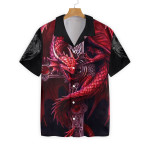 Dragon Tattoos Magenta Hawaiian Shirt  AT2206-09