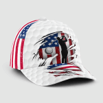 American Flag Golfer Cap AT2406-09