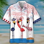 Famille - Flamingo Hawaiian Shirt  AT2406-11