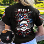 BUT NOT YOURS AMERICA SKULL ALL OVER PRINT   AT2606-05