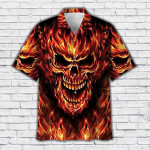 Skull 3D All Over Printed Hawaiian Shirt  AT0507-03