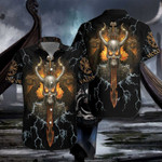 Viking Skull EZ16 0512 Hawaiian Shirt AT1007-08