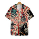 Circus Mysteries With Skull Magicians And Clowns Hawaiian Shirt  AT1307-02