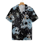 Lonely Skull Planet Outta Space Hawaiian Shirt  AT1307-09