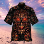 Skull Hawaiian Shirt  AT1607-02