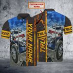 PERSONALIZED TRUCKER 3D POLO SHIRT LH2207-02