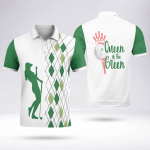 Queen Of The Green Short Sleeve Women Polo Shirt TH2907-07