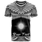 Marshall Islands Polynesian Custom Personalised T-Shirt - Marshall Islands Pride White Version 2008-06