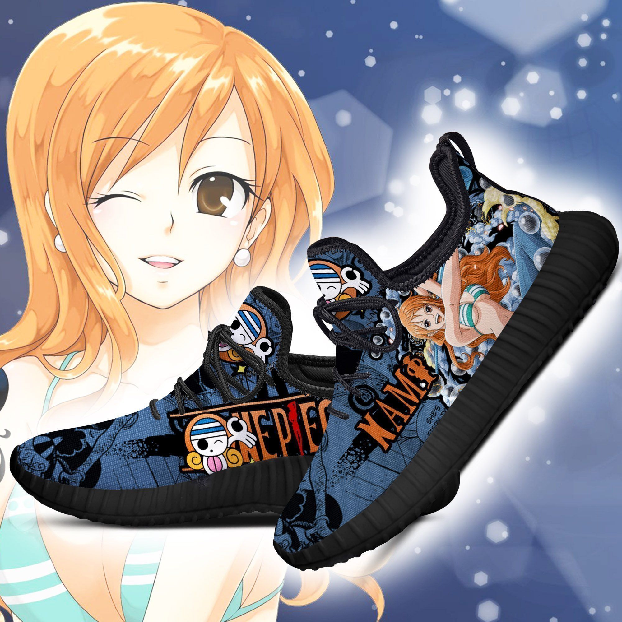 HOT One Piece Nami Anime Reze Sneaker 2