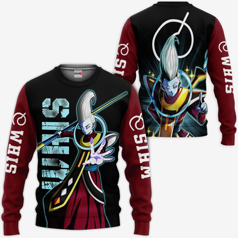 NEW Whis Dragon Ball Anime Full Printed 3D Sweater, Hoodie2