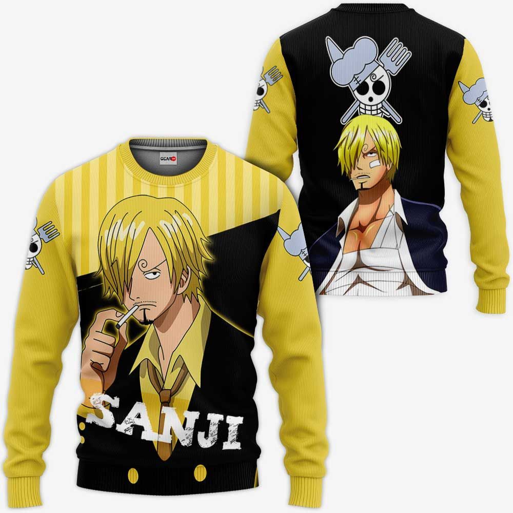 NEW Vinsmoke Sanji One Piece Anime Full Printed 3D Sweater, Hoodie2
