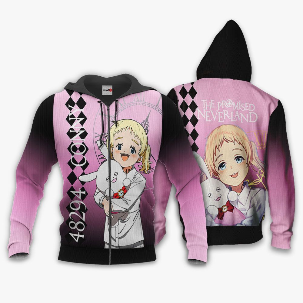 NEW The Promised Neverland Conny Anime Full Printed 3D Sweater, Hoodie1